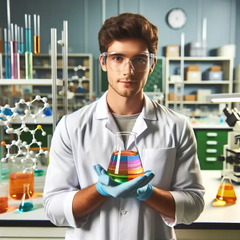 Visual representation of "polymer" - A type of chemical substance that is used in making plastics, paints, and other materials.