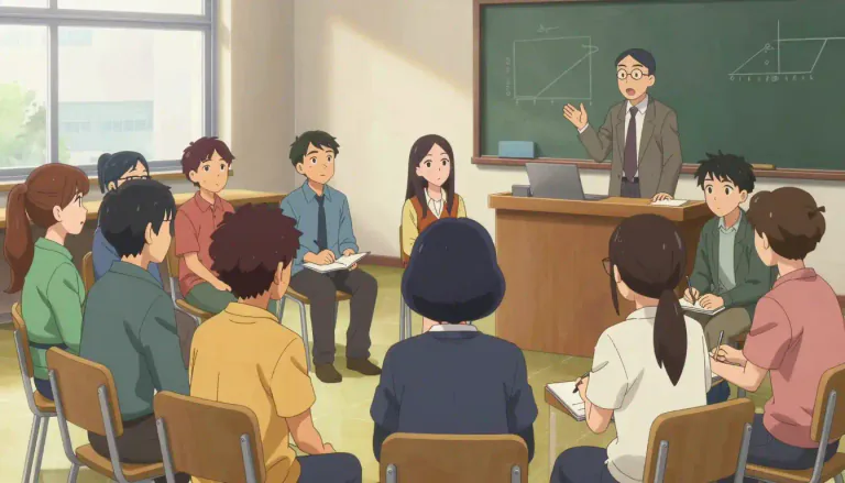 Visual representation of "colloquium" - A meeting or conference for discussion, usually in an academic context.
