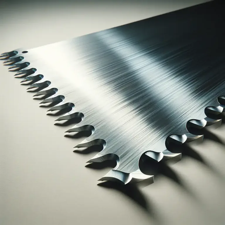 Visual representation of "toothed" - Having a specific kind or number of teeth.
