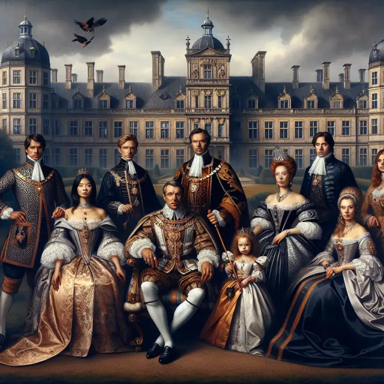 Visual representation of "dynastic" - Involving, related to, or representing a series of people from the same family who have a lot of power or influence.