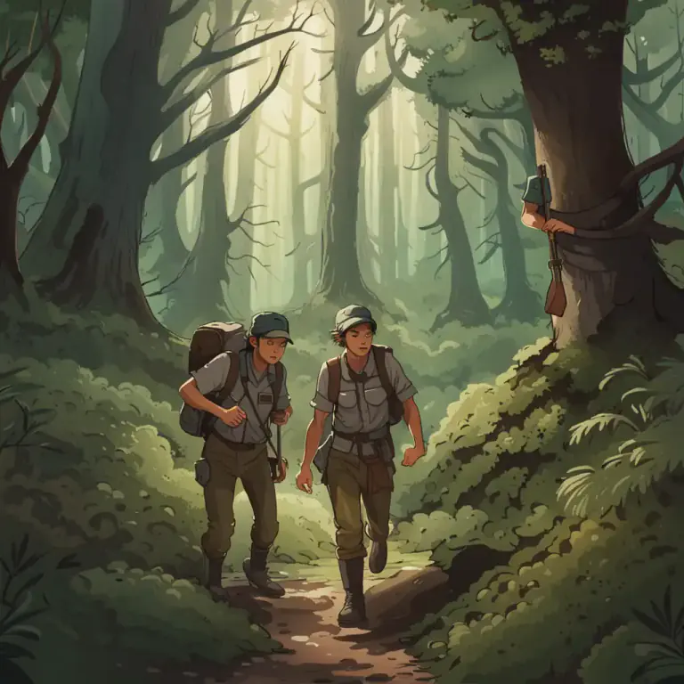 Visual representation of "trek" - To travel or journey, especially by walking long distance.