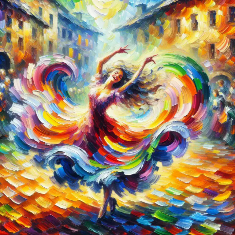 Visual representation of "liveliness" - The quality of being active or animated
