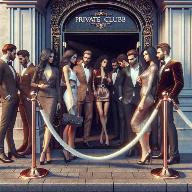 Visual representation of "exclusivity" - The state of being special and different from others.