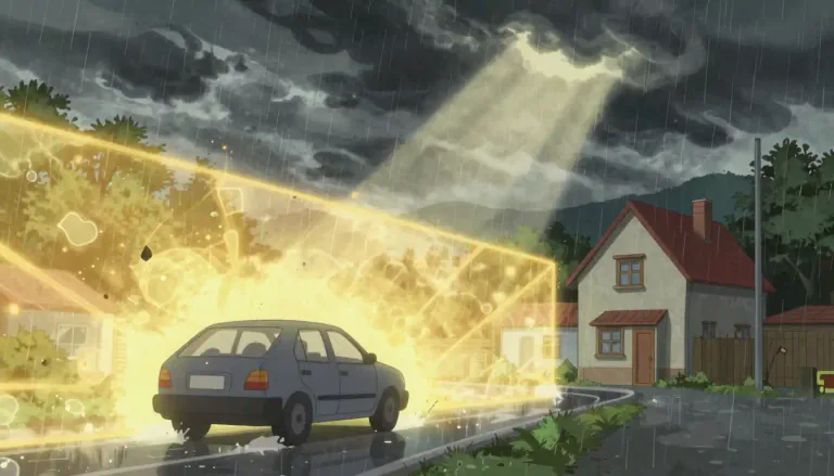 Visual representation of "miracle" - An extraordinary event that cannot be explained by natural or scientific laws and is thought to be an act of God