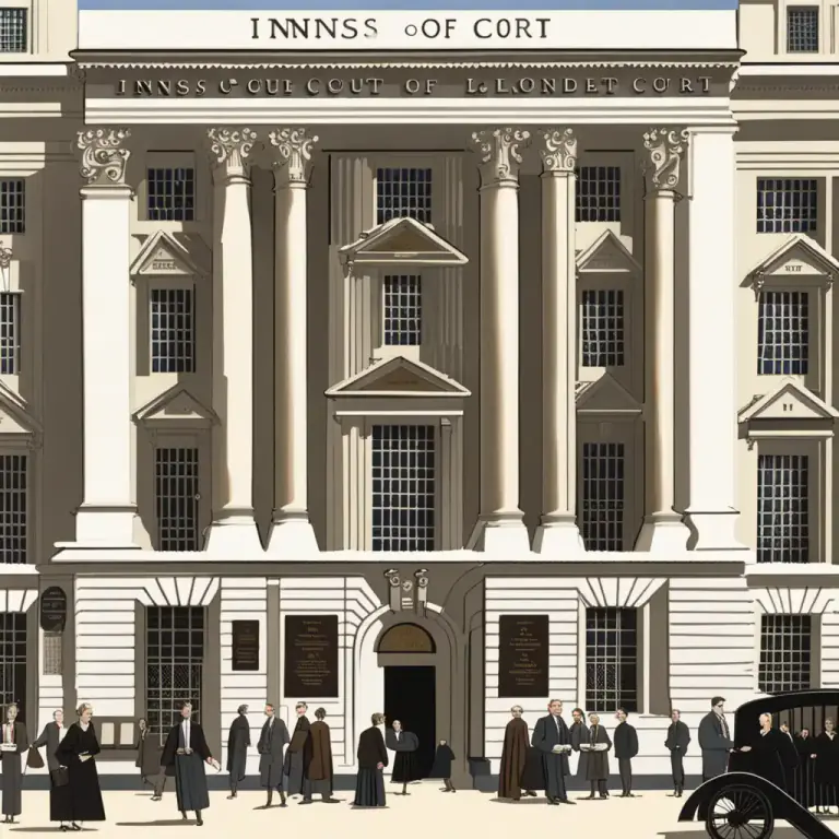 Visual representation of "inn" - A place where people, usually lawyers, can rent offices