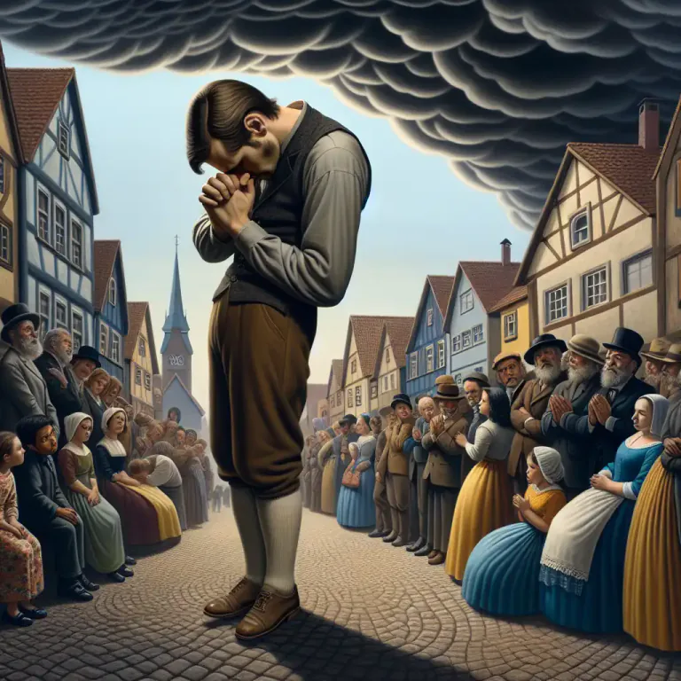 Visual representation of "inglorious" - Deserving shame or disgrace