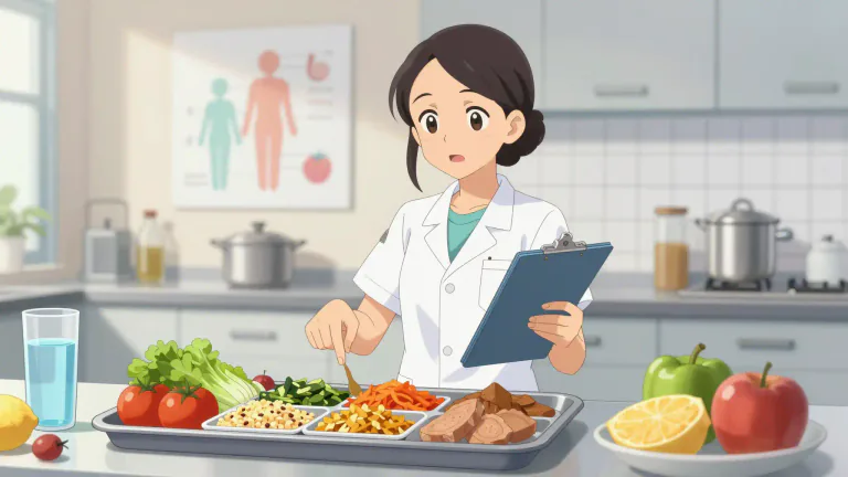Visual representation of "dietetic" - Related to diet and nutrition