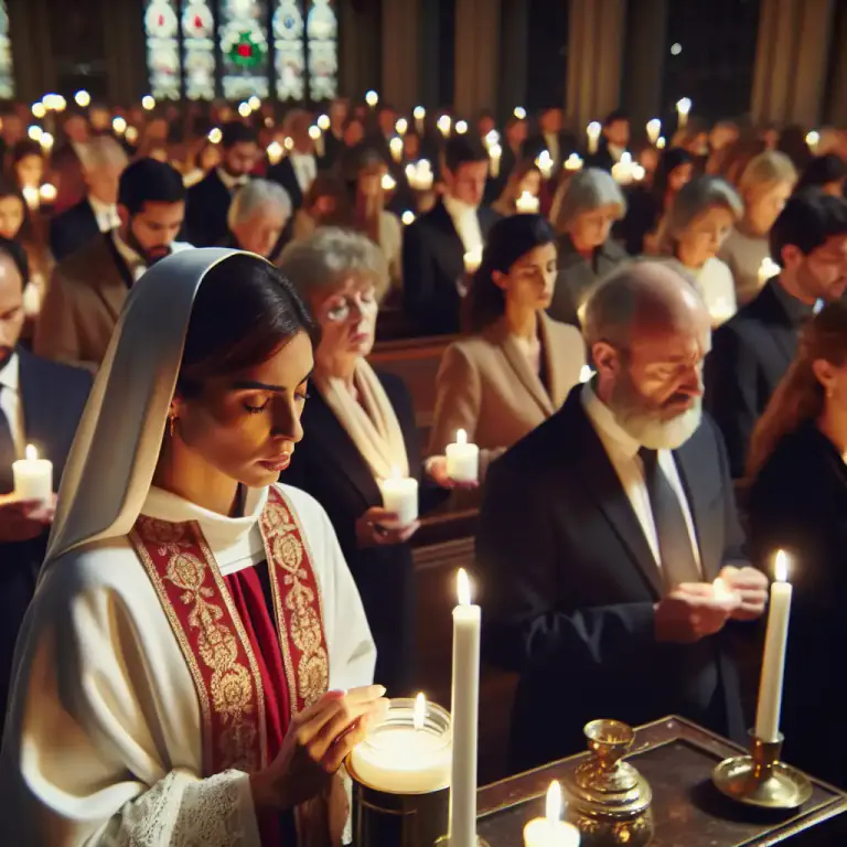 Visual representation of "solemnity" - A day or event that is characterized by a formal, serious, or earnest observance.