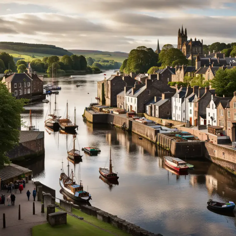 Visual representation of "wick" - A village or town in northeast Scotland, known for herring and salmon fishing.