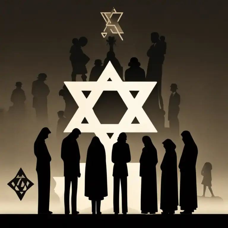 Visual representation of "holocaust" - It also refers specifically to the systematic or organized killing, especially of approximately six million Jews during World War II by the Nazis.