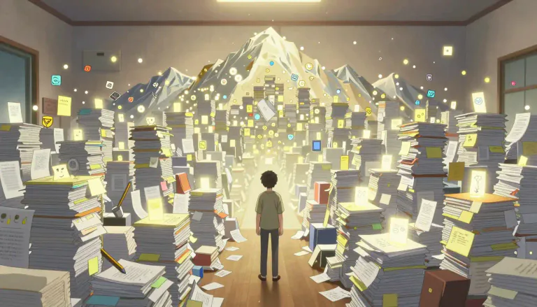 Visual representation of "gazillion" - A huge, unspecified number