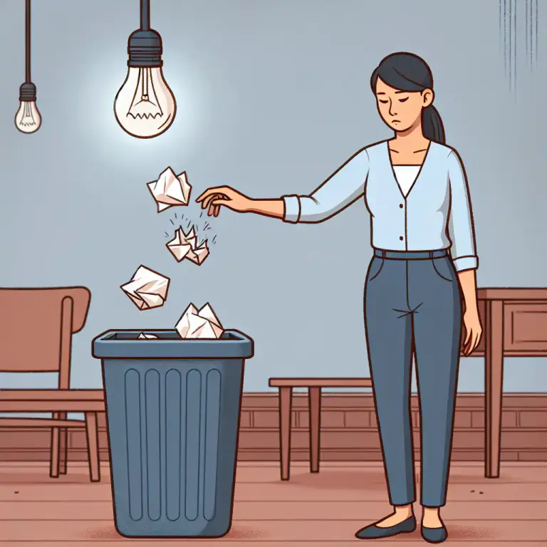 Visual representation of "gash" - Useless or of no value