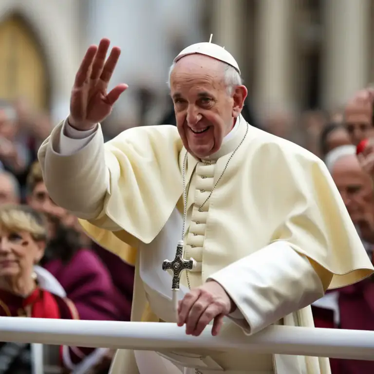 Visual representation of "papa" - a title given to the Pope