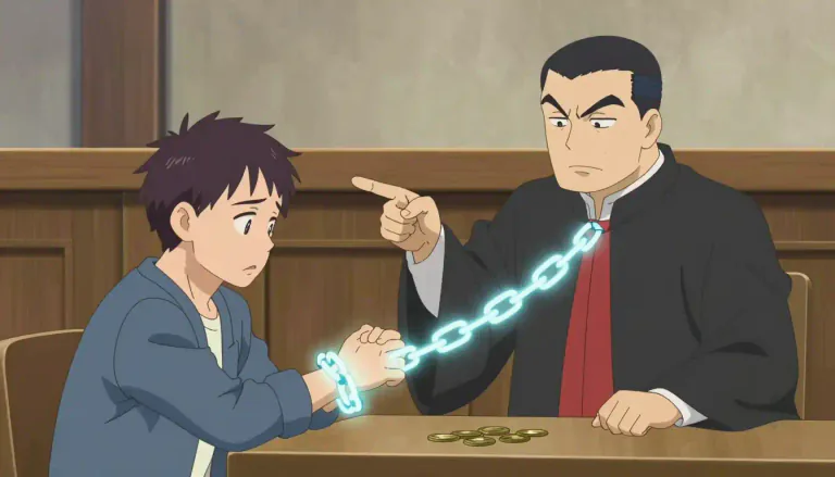 Visual representation of "compel" - To force someone to do something.