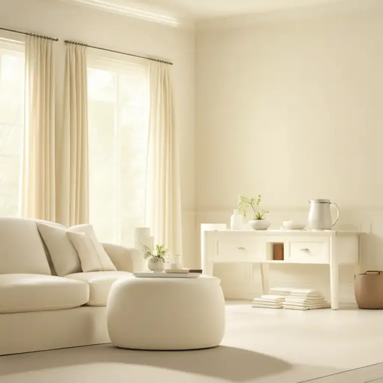 Visual representation of "lily" - A light, pale color that looks a little bit like cream or off-white.