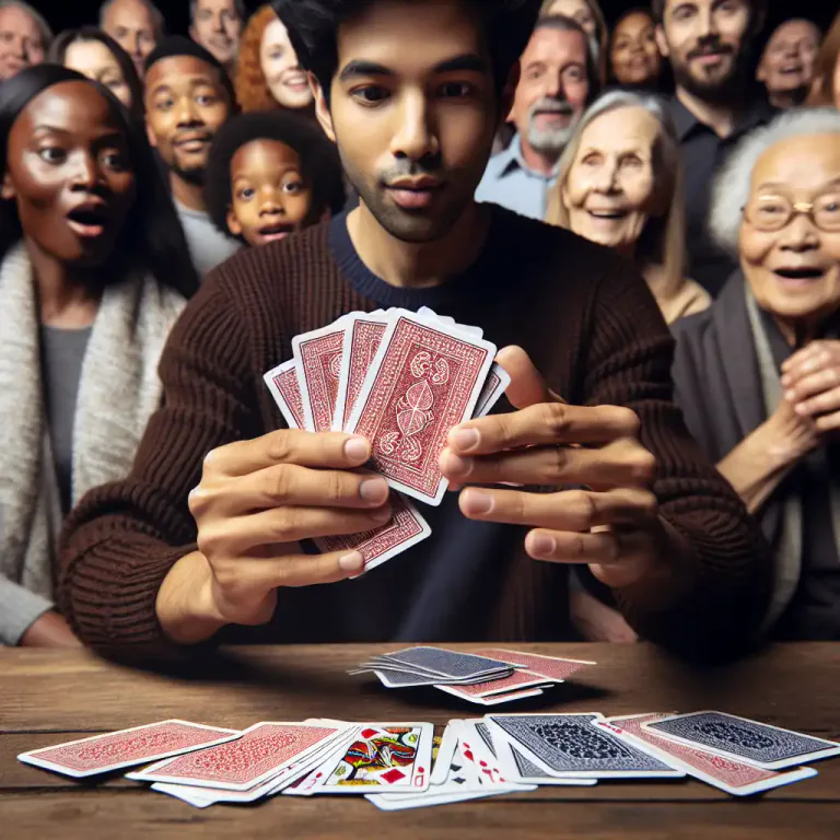 Visual representation of "riffle" - A quick, light run of your fingers over something, especially paper or cards.