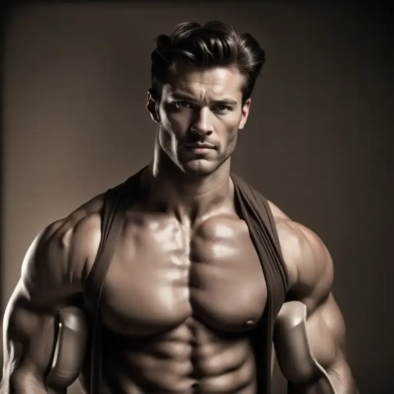 Visual representation of "masculinity" - The body and appearance that are typical of men