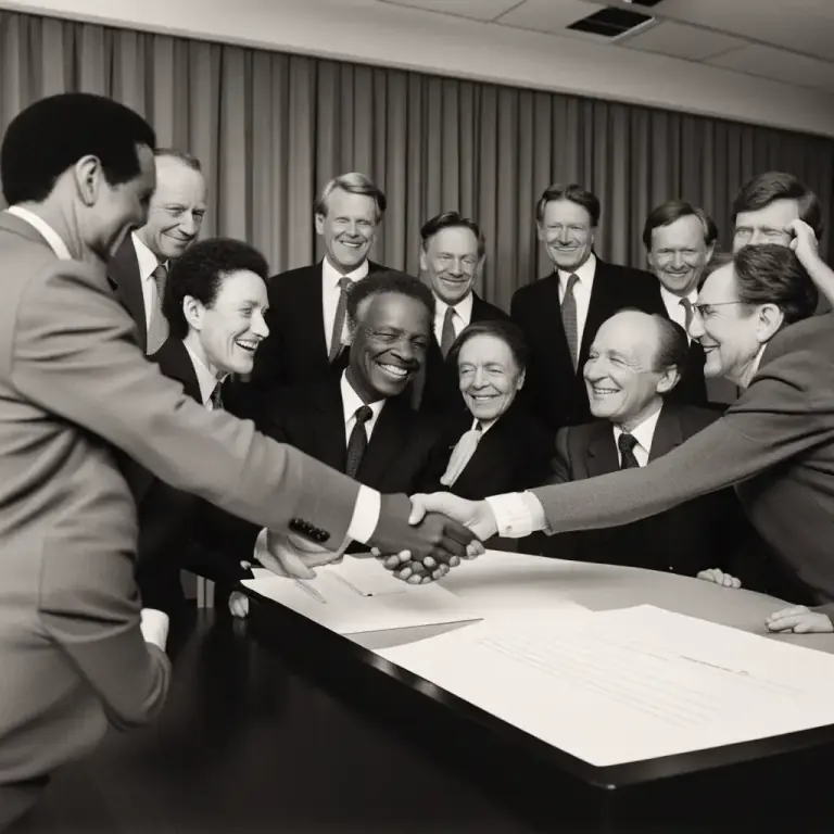 Visual representation of "be on firm ground" - To be in a safe or secure position, often after a period of uncertainty.