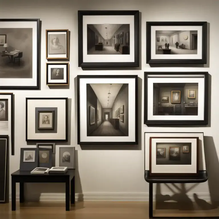 Visual representation of "aquatint" - The artistic work/prints produced by aquatint technique.