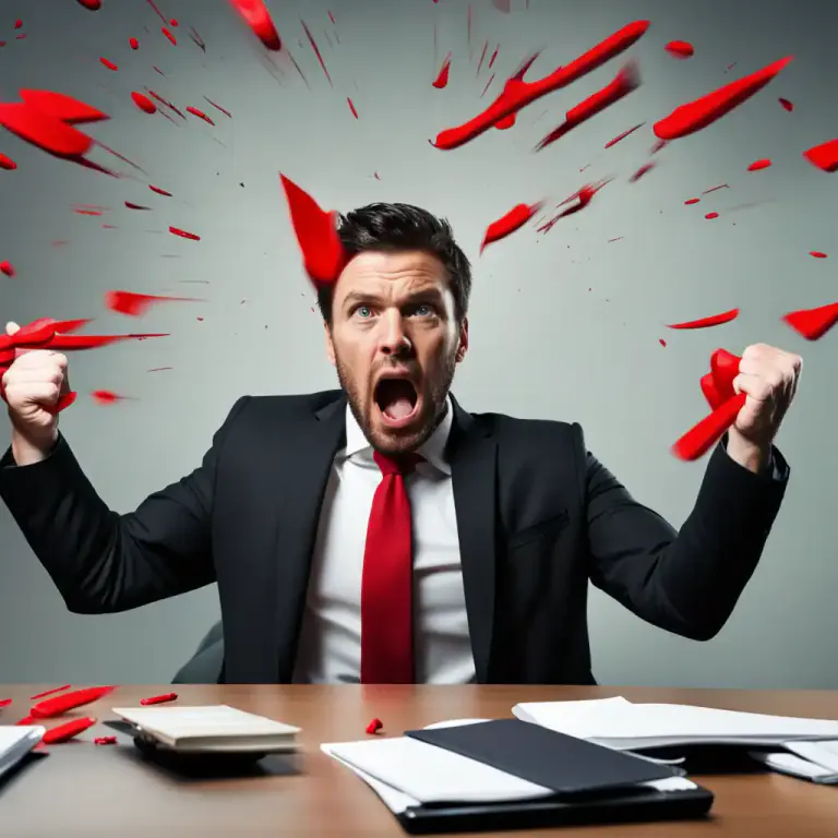 Visual representation of "combust" - To burst into anger