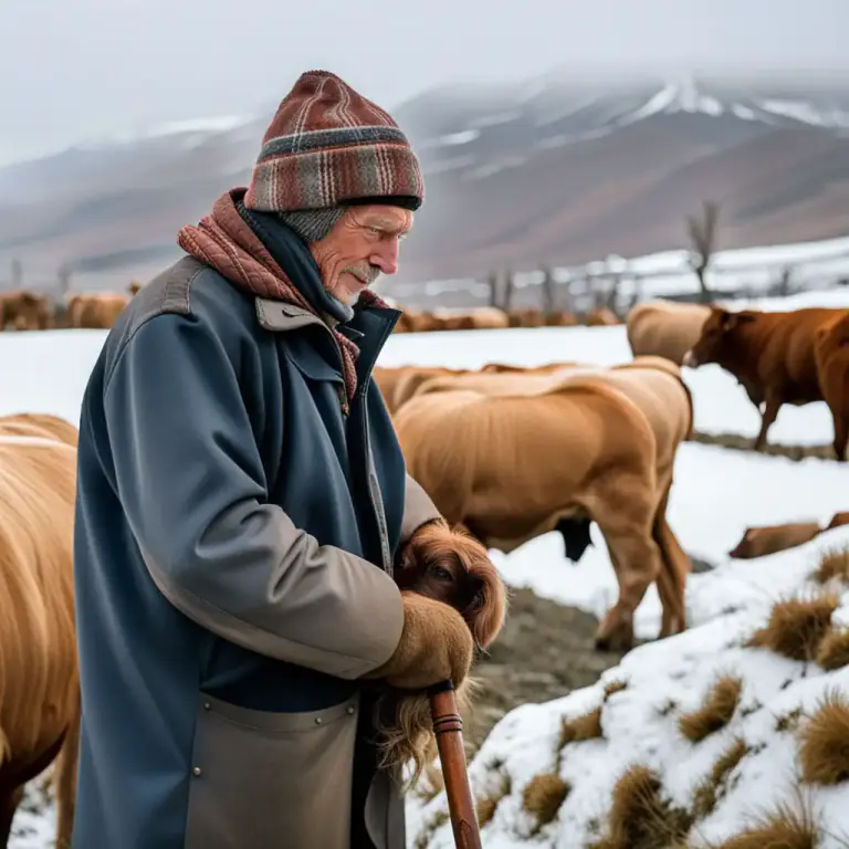 Visual representation of "highlander" - A type of cattle or other animal that is native to the highlands, a region of Scotland.