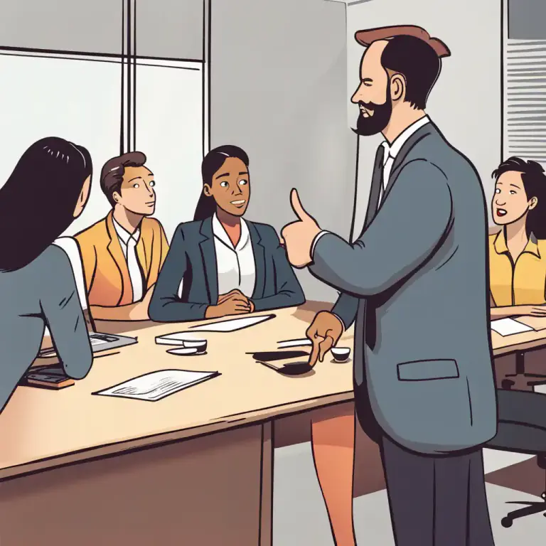 Visual representation of "introduce" - to use a person's or thing's name when talking about them for the first time