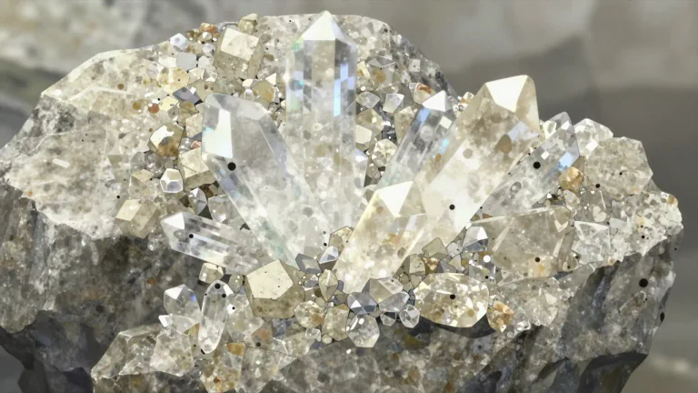 Visual representation of "silicate" - A type of mineral that contains silicon and oxygen.