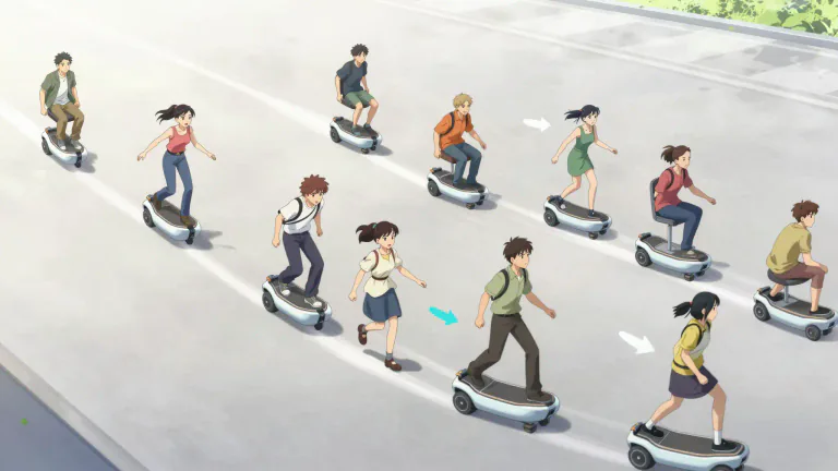 Visual representation of "mobility" - The ability to move or be moved easily