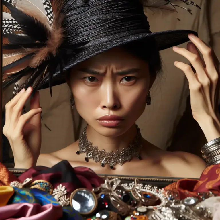 Visual representation of "fussiness" - The state of being over-worried or concerned about unimportant things