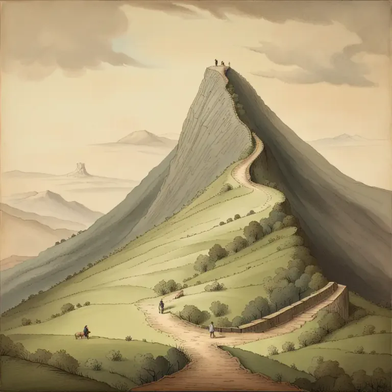 Visual representation of "slump" - In geology, the downward slipping of a mass of rock or unconsolidated material moving as a unit along a curved surface