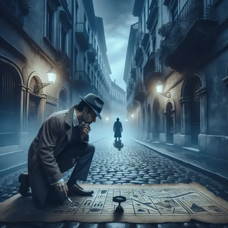 Visual representation of "deduction" - A conclusion that's been reached by logical thinking.