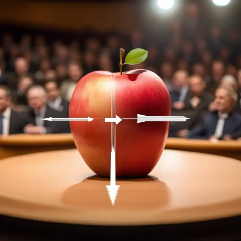 Visual representation of "to the core" - Referring to the essential part or nature of something.