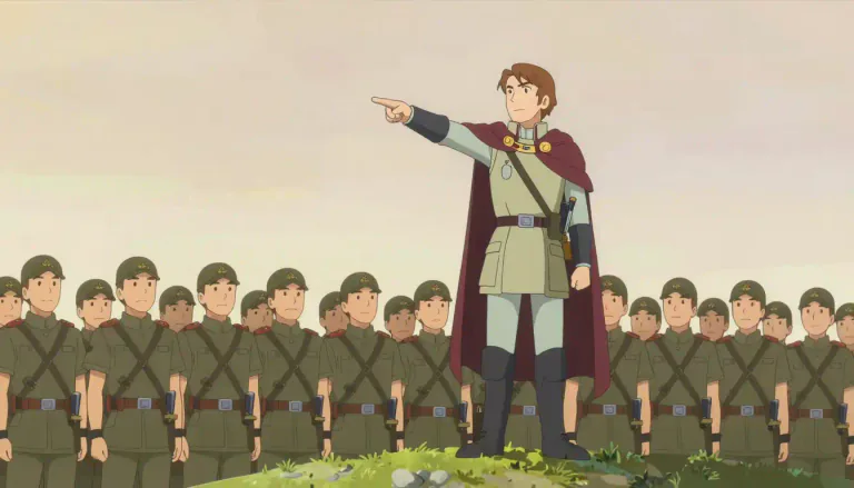 Visual representation of "commander" - A person who is in charge of a group of people or an operation
