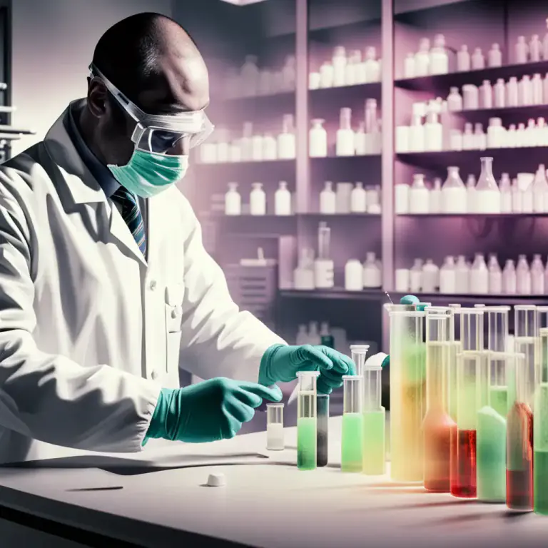 Visual representation of "toxicology" - The study of the methods for testing substances for toxic effects.
