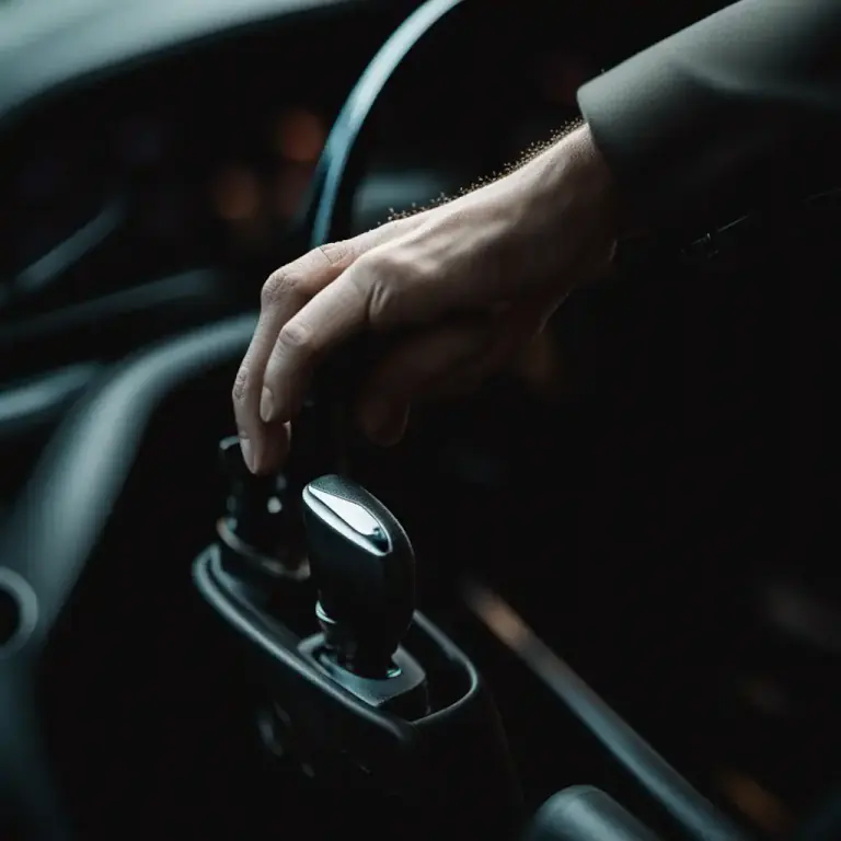 Visual representation of "walk it" - Apply a small amount of force or pressure on a lever or button to perform an action.