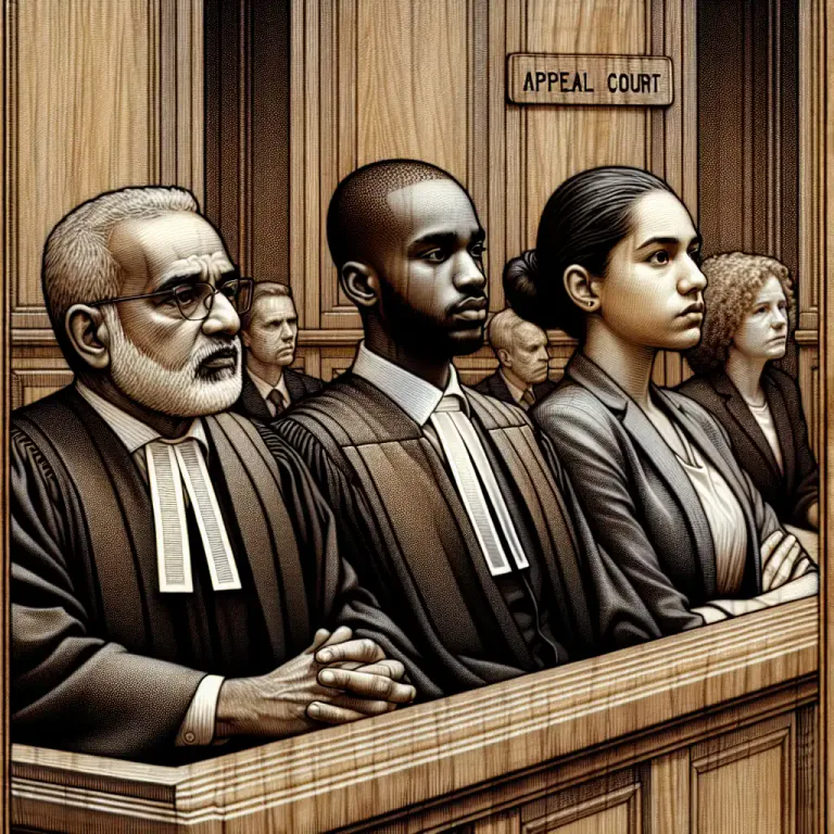 Visual representation of "reconsider" - in law, to review a legal decision in a higher court