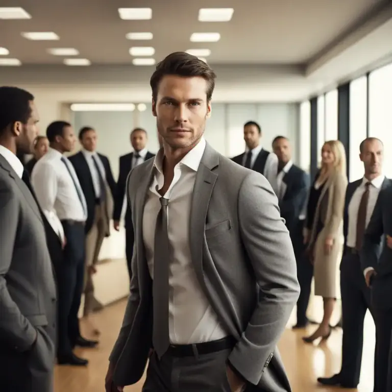 Visual representation of "walk in on" - To enter a place, especially with a certain attitude or intention.