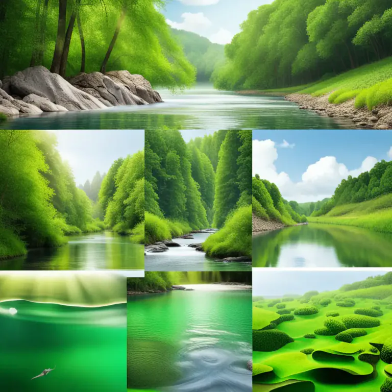 Visual representation of "cleanliness" - The absence of pollution or contaminants.
