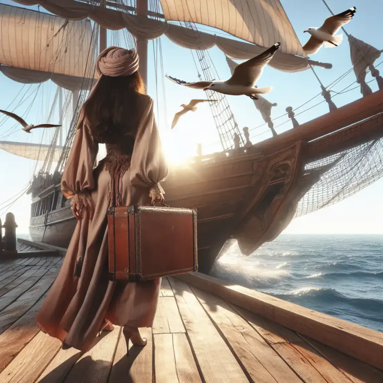 Visual representation of "embark on" - To start or begin something big or important.