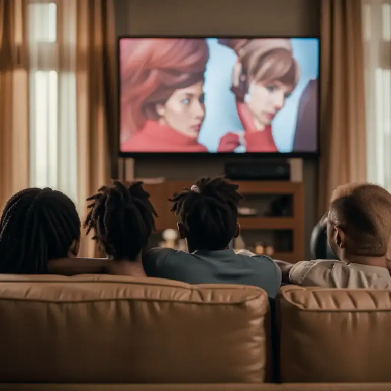 Visual representation of "serial" - A story or play appearing in regular installments, such as on television or radio
