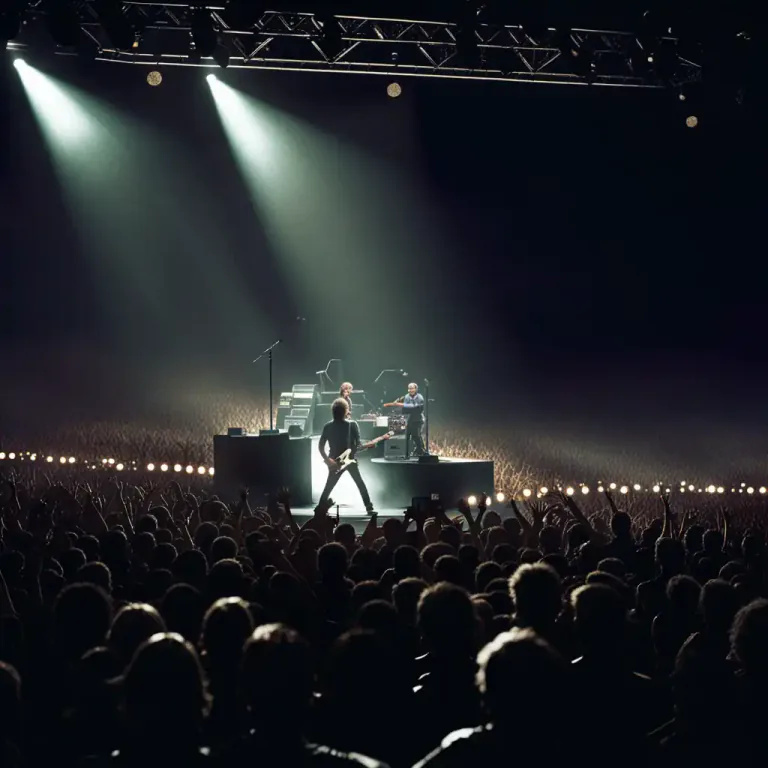 Visual representation of "bring down the curtain on something" - To make a performance or an event end.