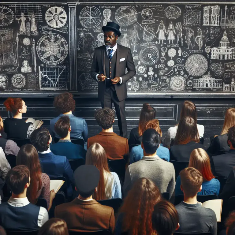 Visual representation of "department" - A subject or area of study at a school or university.