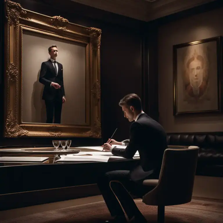 Visual representation of "patrician" - Relating to people of high social rank.