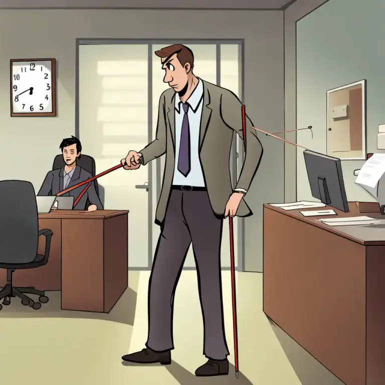 Visual representation of "a rod/stick to beat somebody with" - A criticism or reason for criticism used against someone.