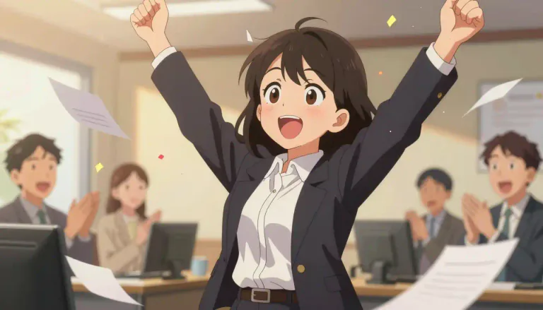Visual representation of "elated" - Feeling very happy and excited.