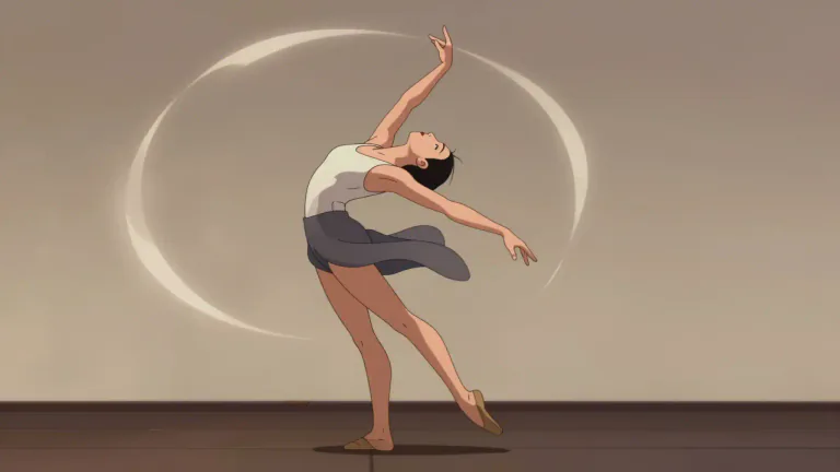 Visual representation of "lithe" - A person or their body is flexible and moves easily.
