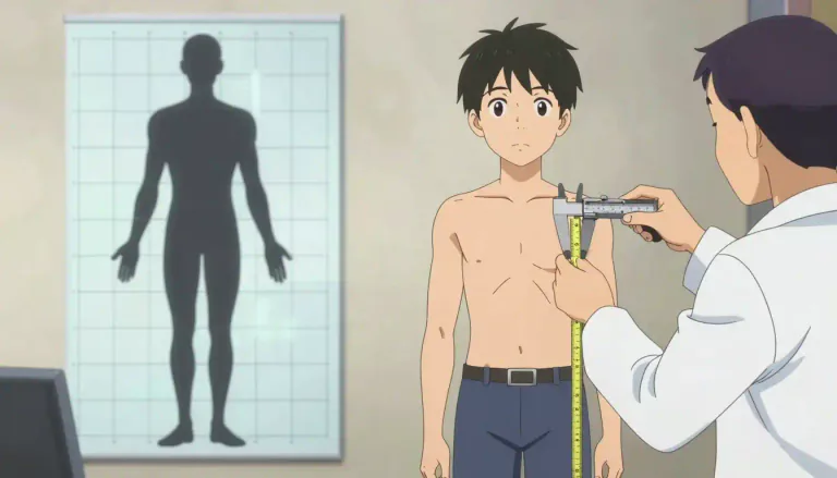 Visual representation of "anthropometric" - Relating to the measurement of the human body to understand physical variation.