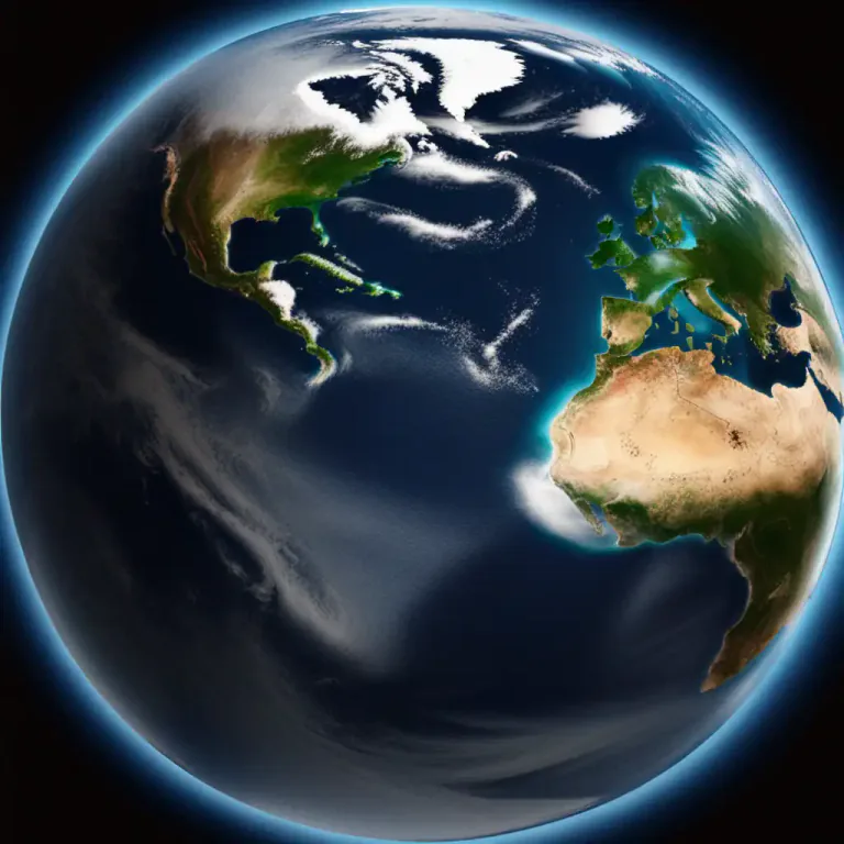 Visual representation of "planetary" - Worldwide or global.