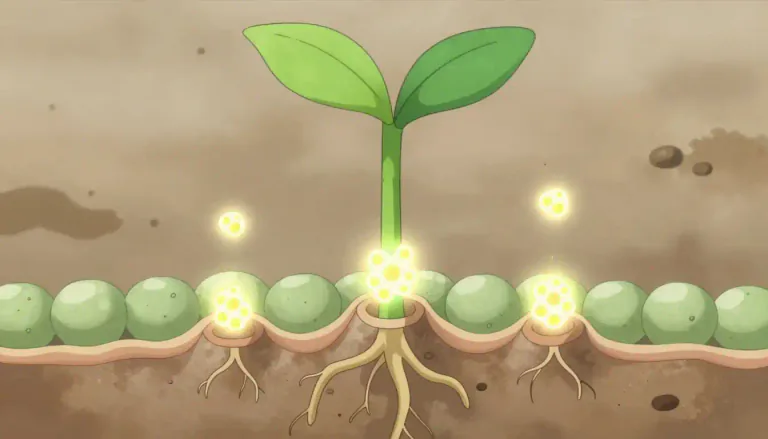 Visual representation of "meristem" - A region of a plant where cells remain undifferentiated and capable of division, important for growth and development.