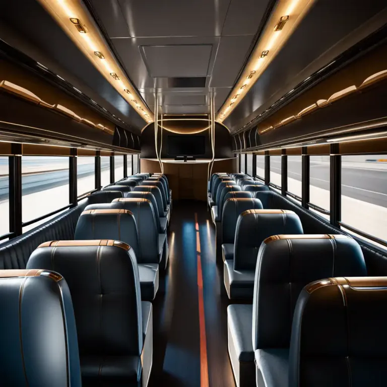 Visual representation of "coach" - A large, comfortable bus used for long journeys